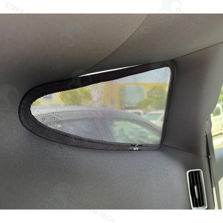 テスラ モデル3/モデルY/YL ジュニパー/ModelX/ModelS 車種専用 UVカットメッシュサンバイザー/フロント/トランク/サイドガラス/リアガラス/TESLA/日除け |  | 04