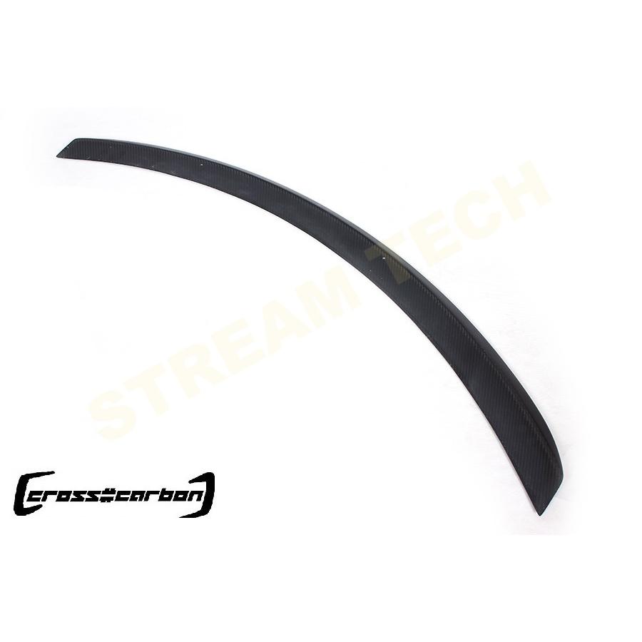 Tesla テスラ モデルs マットタイプ カーボン トランクスポイラー タイプ2 リアスポイラー ウイング Model S エアロ 整流効果 人気商品 艶なし Rcte J Xp228 Stream Tech 通販 Yahoo ショッピング