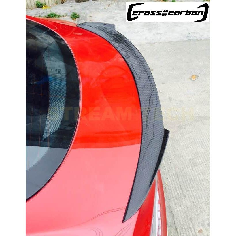 TESLA テスラ モデルS用 カーボン トランクスポイラー リアスポイラー チンスポイラー リアウイング カーボンスポイラー 綾織カーボン Tesla Model S |  | 03