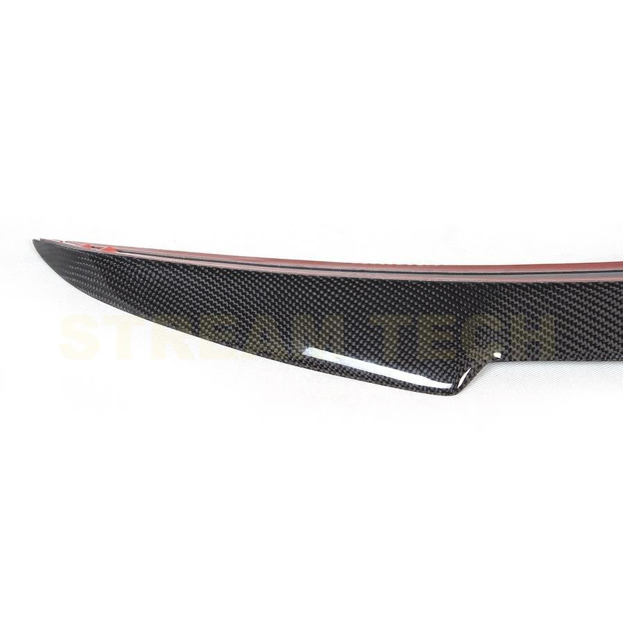 TESLA テスラ モデルS用 カーボン トランクスポイラー リアスポイラー チンスポイラー リアウイング カーボンスポイラー 綾織カーボン Tesla Model S |  | 08