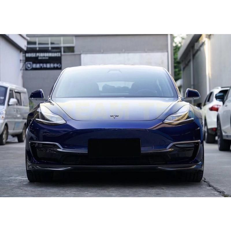 TESLA テスラ モデル3用 パフォーマンス カーボン フロントバンパー 