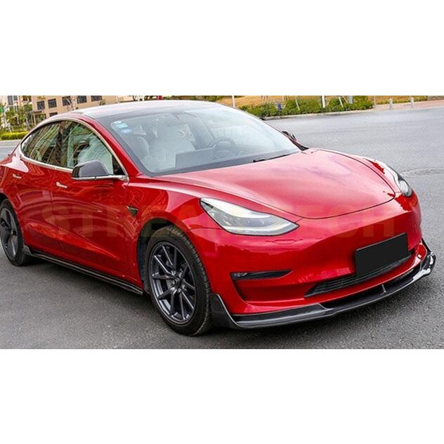 【希少】 TESLA テスラ モデル3用 VRS カーボン フロントスポイラー リップスポイラー フロントリップ アンダーリップ カーボンリップ 綾織 パフォーマンス Model3 人気 【QGW5935592896】(21506円)