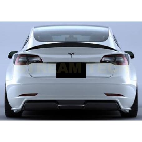 TESLA テスラ モデル3用 TKタイプ カーボン トランクスポイラー リア 