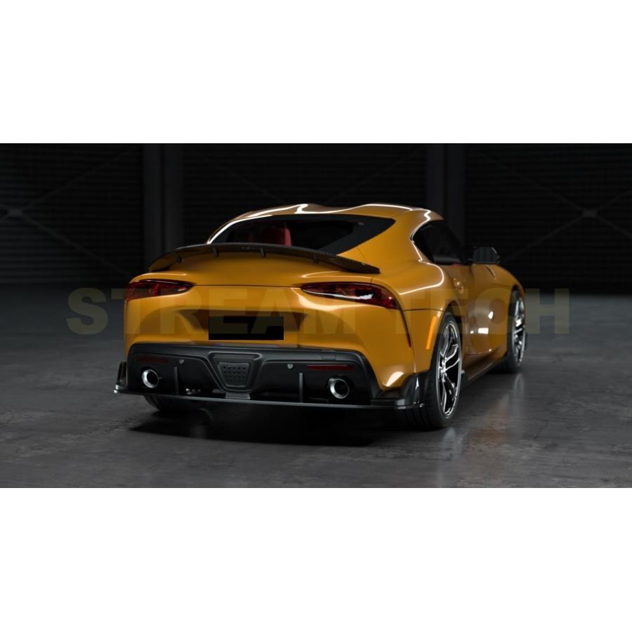 TOYOTA トヨタ A90 GR スープラ用 カーボン リアディフューザー リア