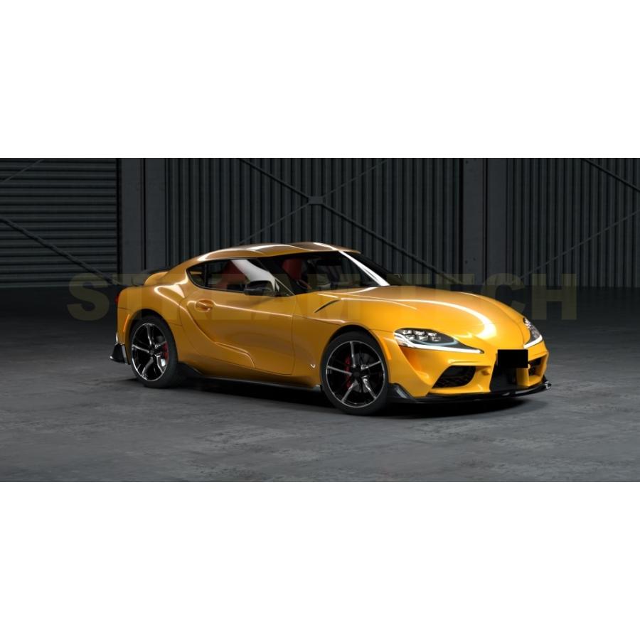 TOYOTA トヨタ A90 GR スープラ用 カーボン フロントスポイラー 4