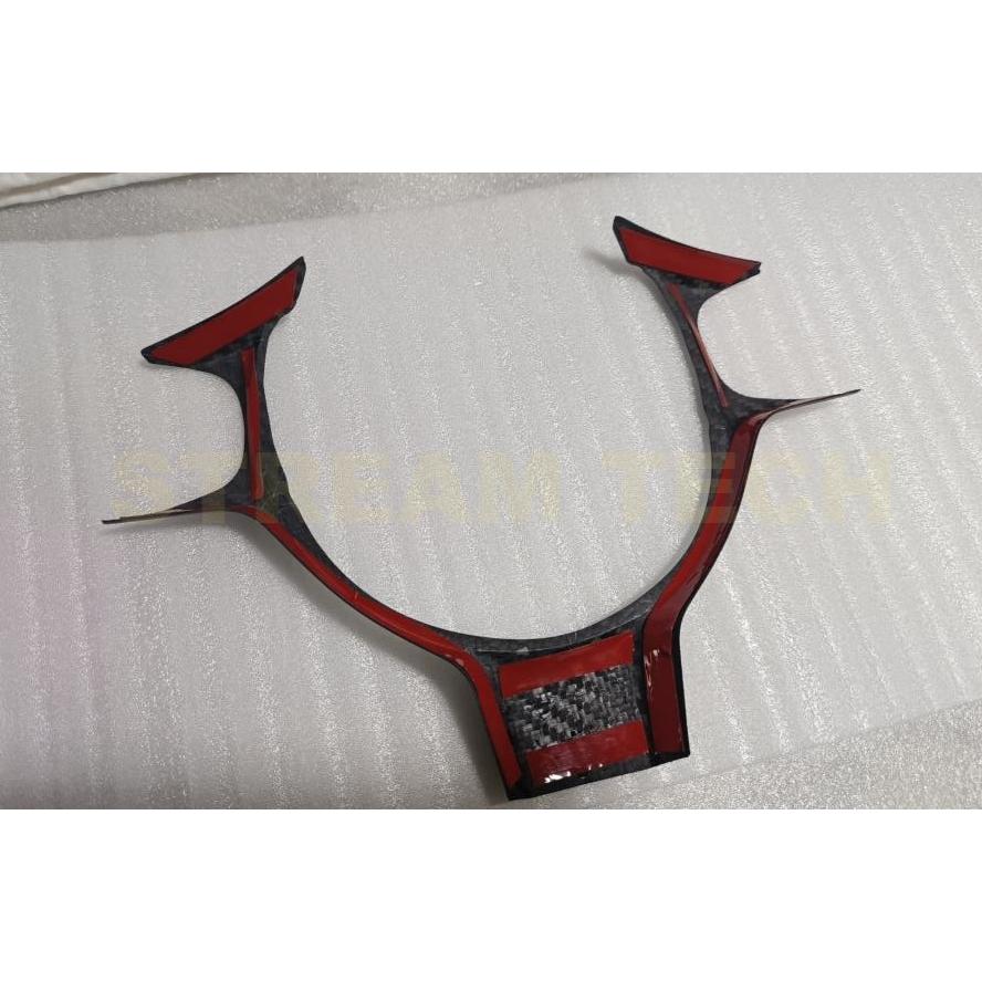 TOYOTA GR86 SUBARU BRZ用 ドライカーボン ステアリングカバー