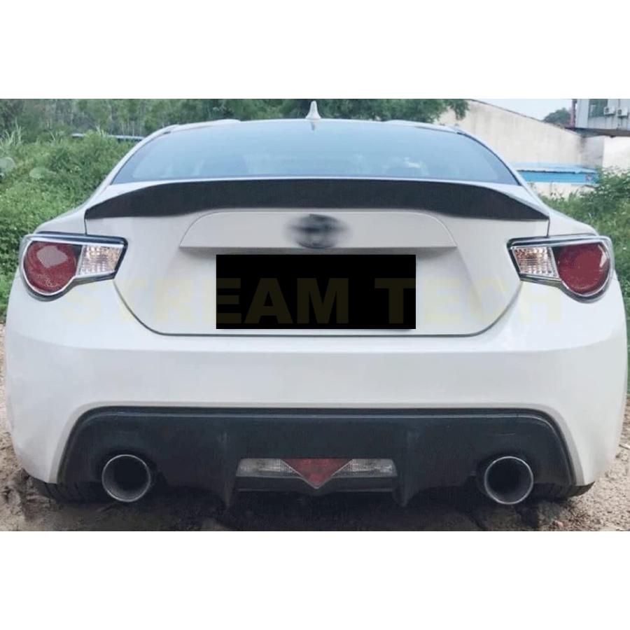 TOYOTA 86 SUBARU BRZ用 タイプA カーボン トランクスポイラー TOYOTA 86 SUBARU BRZ用 タイプA カーボン トランクスポイラー