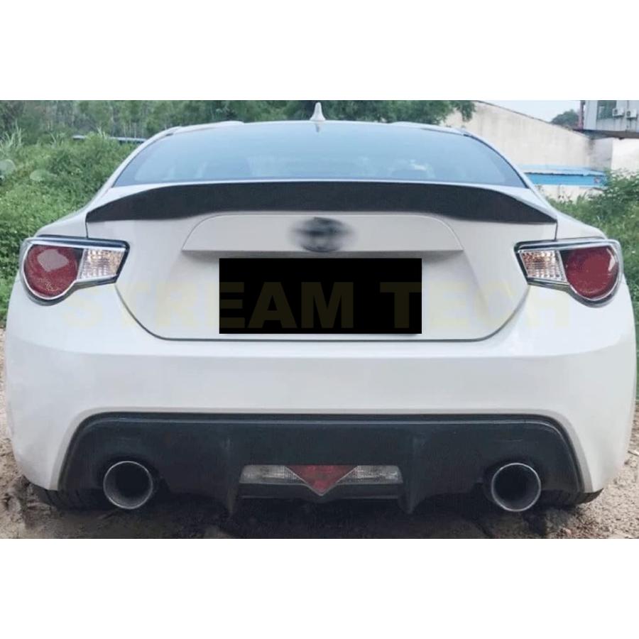 TOYOTA 86 SUBARU BRZ用 タイプA カーボン トランクスポイラー リア