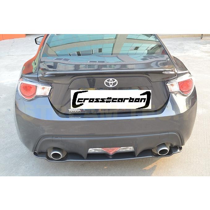 TOYOTA 86 SUBARU BRZ用 カーボン リアディフューザー リアアンダー