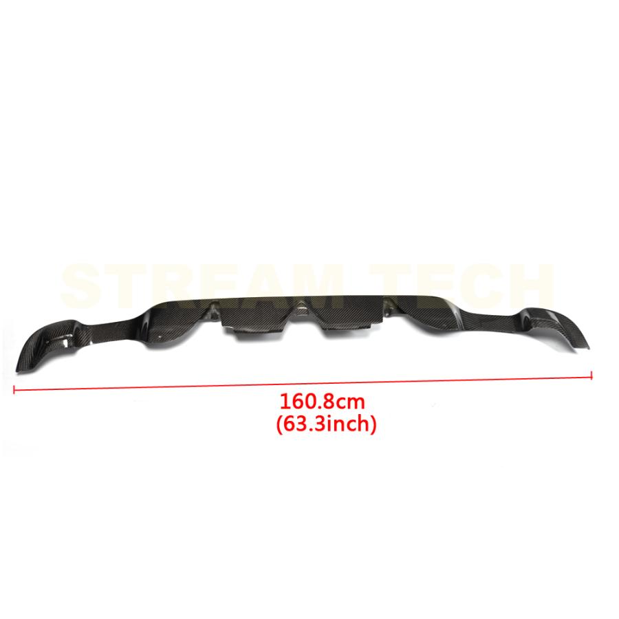 TOYOTA 86 SUBARU BRZ用 カーボン リアディフューザー リア