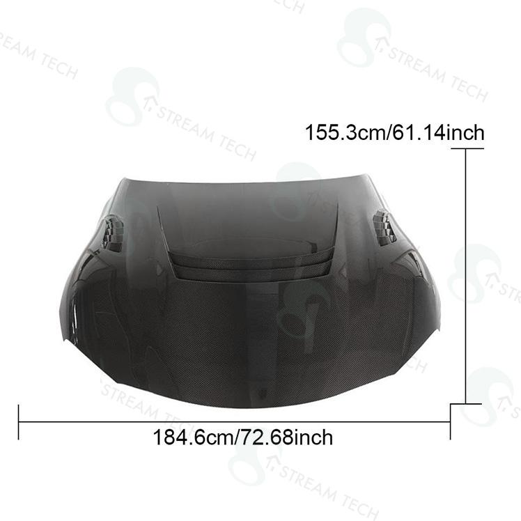 DRYCARBON◇トヨタ A90 GR スープラ カーボンボンネット/MK5/エンジン