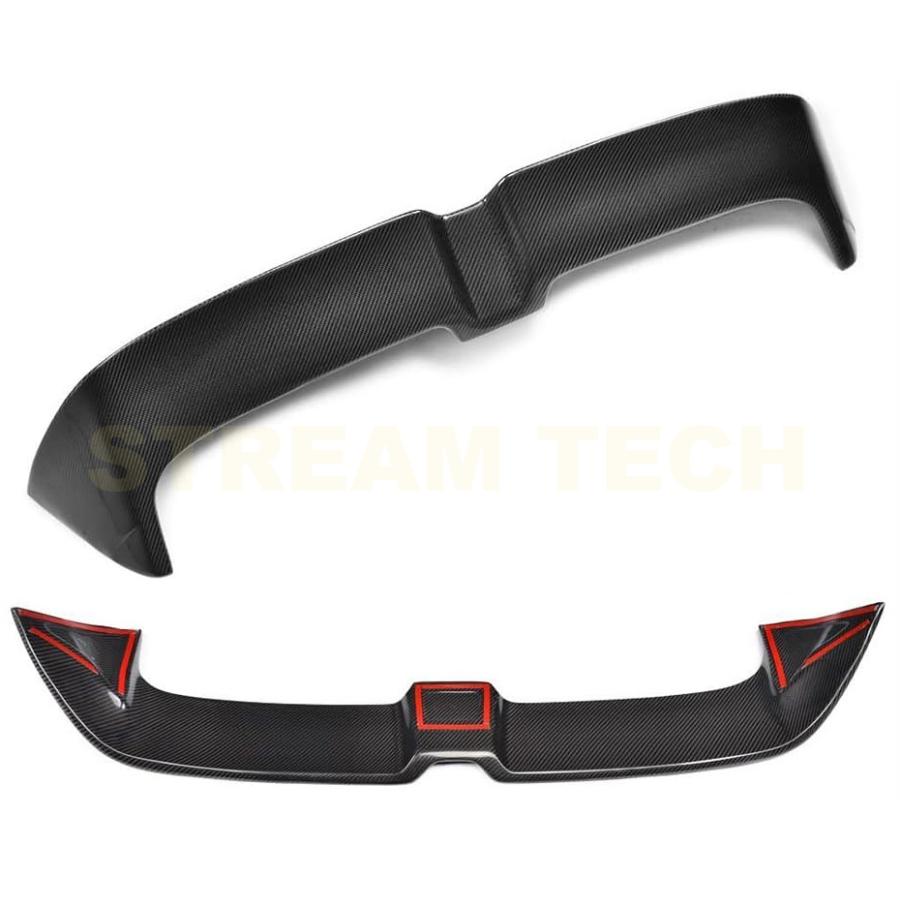 VW フォルクス ワーゲン ゴルフ7 GTI用 DTMタイプ カーボン ルーフスポイラー リアルーフ ルーフウイング カーボンルーフ リアウイング 綾織カーボン MK7 Golf |  | 08