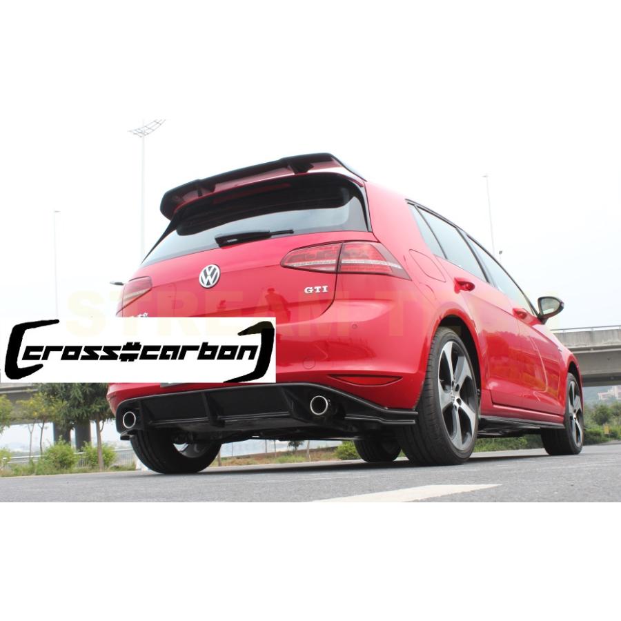 VW フォルクス ワーゲン ゴルフ7 GTI用 REVOタイプ カーボン ルーフ 