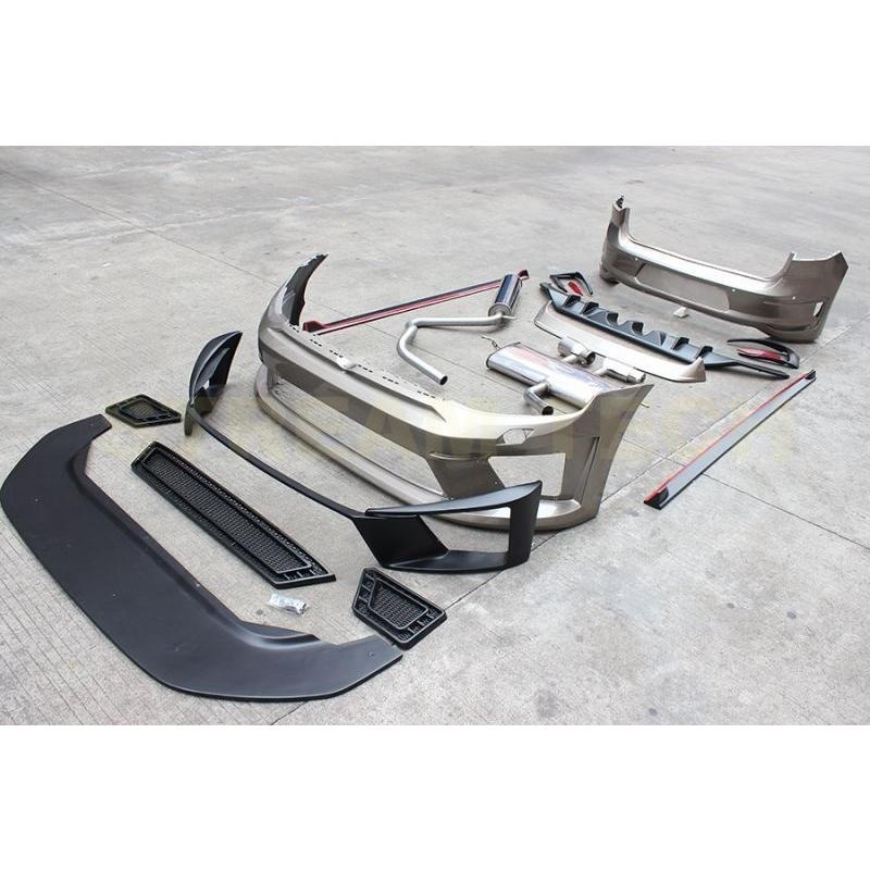 VW フォルクス ワーゲン ゴルフ7用 R400タイプ ボディキット フルエアロセット フルエアロパーツ マフラーキット バンパー Rエアロ MK7 GOLF7 人気商品 | 