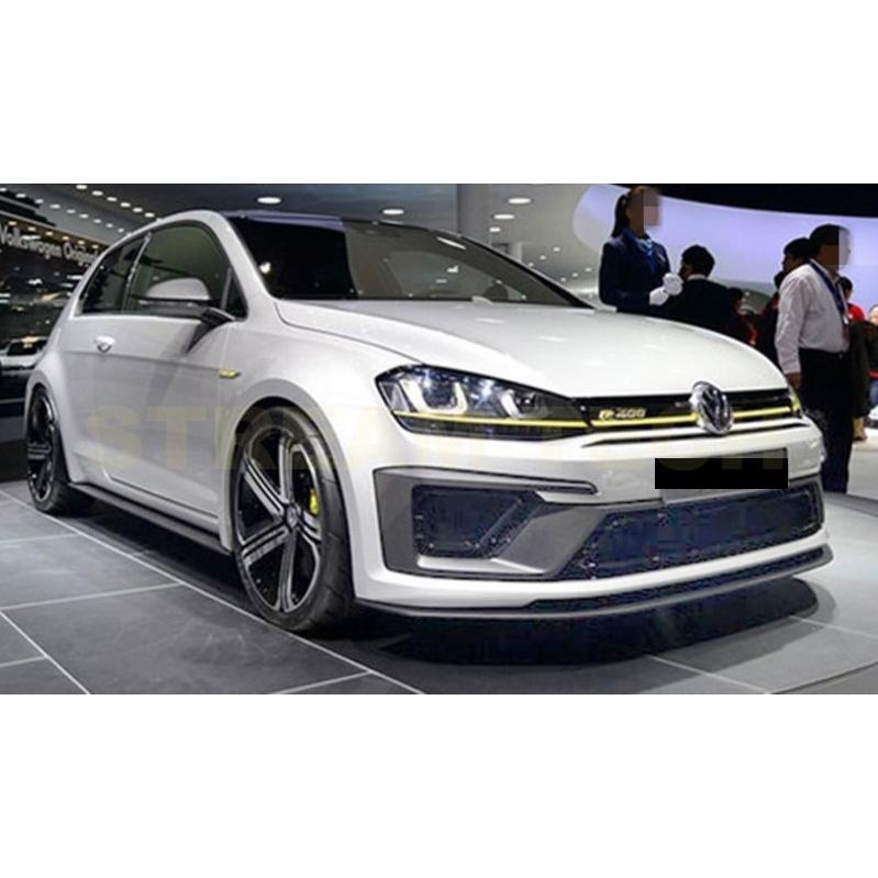 VW フォルクス ワーゲン ゴルフ7用 R400タイプ ボディキット フルエアロセット フルエアロパーツ マフラーキット バンパー Rエアロ MK7 GOLF7 人気商品 |  | 08