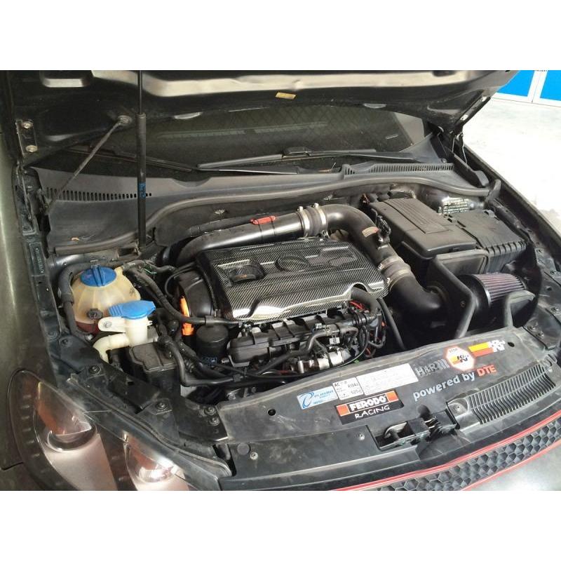 VW フォルクス ワーゲン MK6 ゴルフ6 GTi 2Lエンジン用 カーボン エンジンカバー｜streamtech｜02