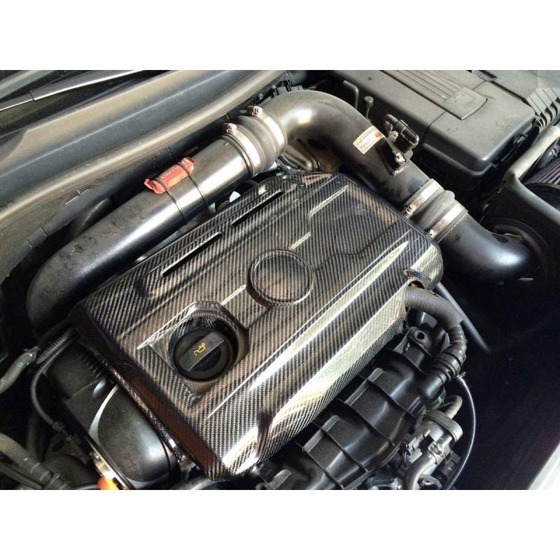 VW フォルクス ワーゲン MK6 ゴルフ6 GTi 2Lエンジン用 カーボン エンジンカバー｜streamtech｜06