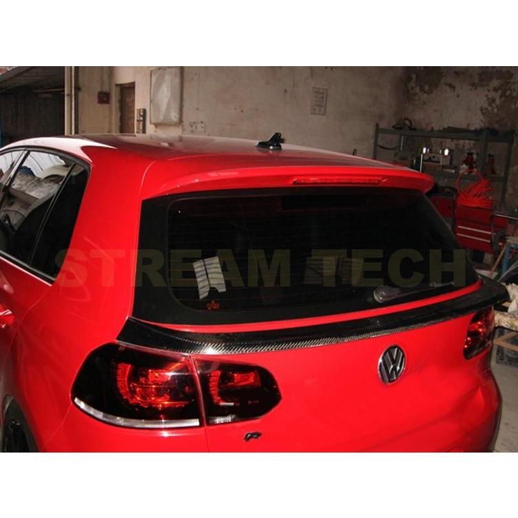 特価 ワーゲン ゴルフ6 カーボン リアハッチスポイラー リアスポイラー リップ VW フォルクス ワーゲン ゴルフ6 GTI用 カーボン リアハッチスポイラー