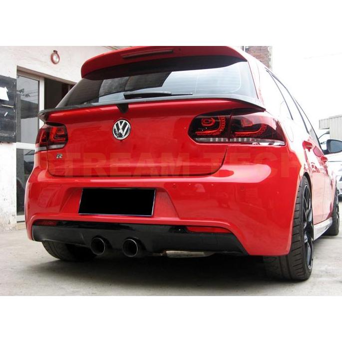 VW フォルクス ワーゲン ゴルフ6 GTI用 カーボン リアハッチスポイラー