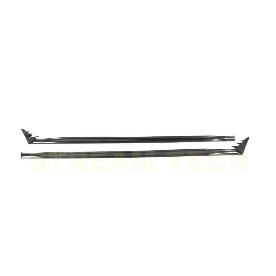 VW フォルクス ワーゲン ゴルフ8 GTI RLine用 カーボン サイドスカート