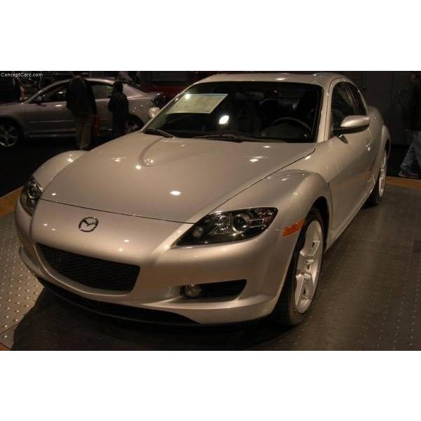 MAZDA マツダ RX8用 リアルカーボン ミラーカバー 貼り付け式 |  | 02