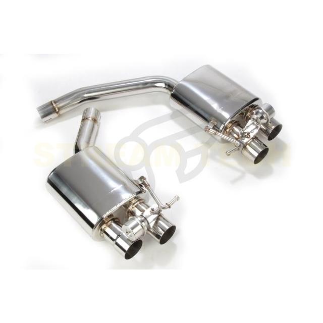 iPE イノテック AUDI B8 S5 3.0T用 可変バルブ マフラー ステンレス製