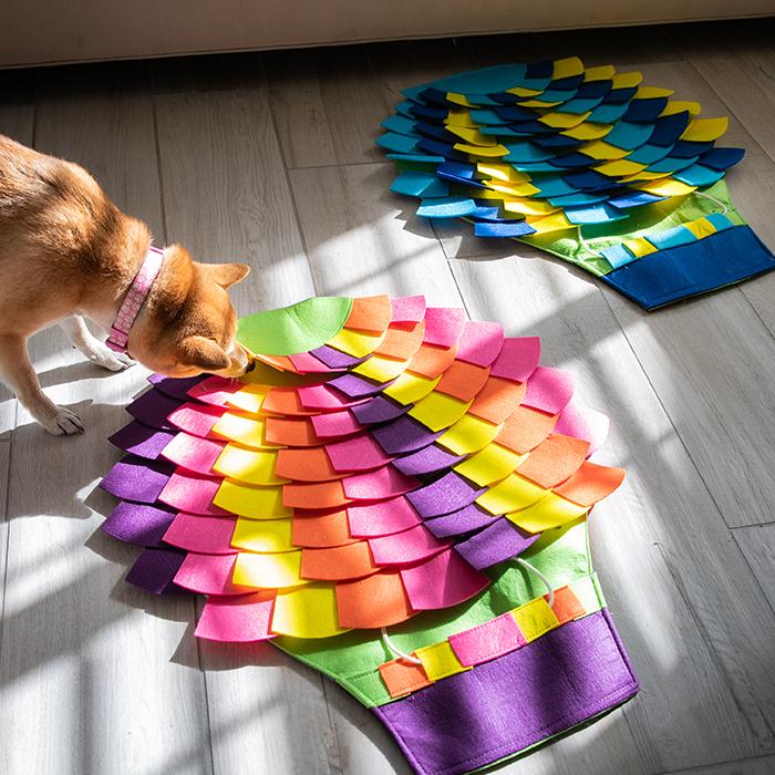 Petique ペティーク ノーズワークマット 気球型 スナッフリング 犬 イヌ いぬ 成犬 小型 中型 大型 猫 ネコ ねこ 知育玩具 ゲーム 訓練 運動 ストレス解消 |  | 08