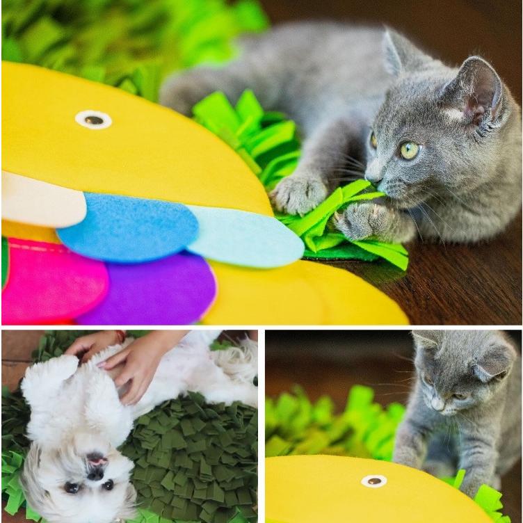Petique ペティーク ノーズワークマット 芝生 スナッフルマット 犬 猫 知育玩具 知育トイ おもちゃ ゲーム 訓練 運動 ストレス解消 Snuffle Mat |  | 08