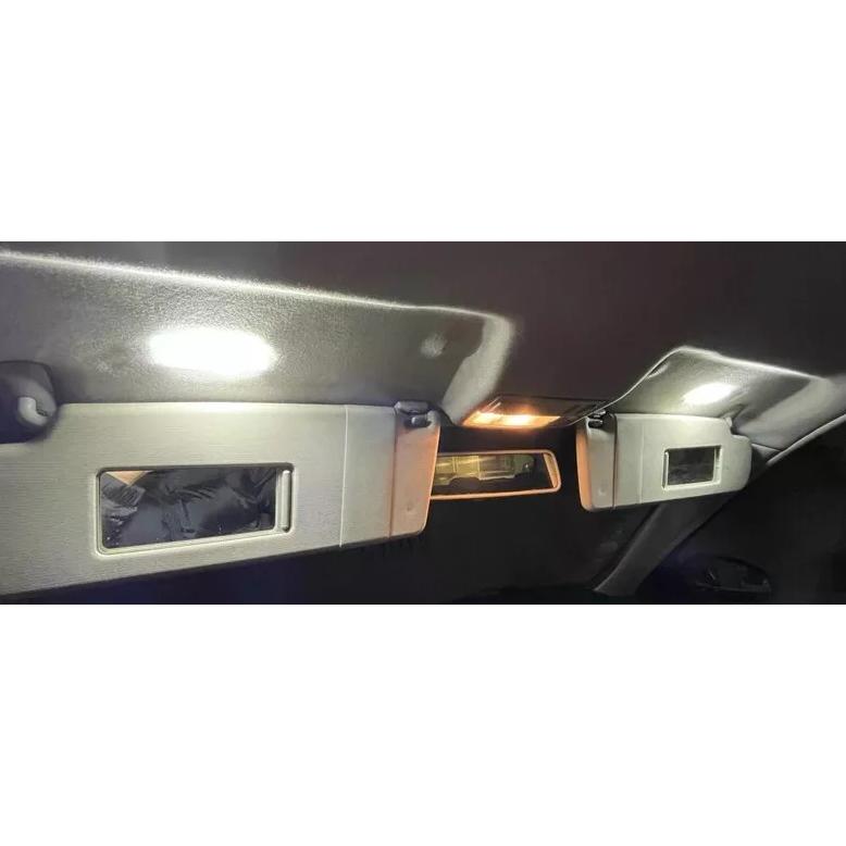 VW フォルクス ワーゲン 汎用 48連 LED バニティミラーランプ ミラー