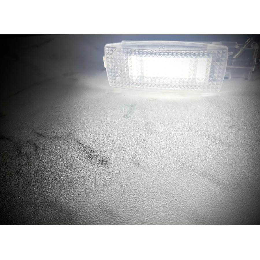 VW フォルクス ワーゲン 汎用 48連 LED バニティミラーランプ ミラー