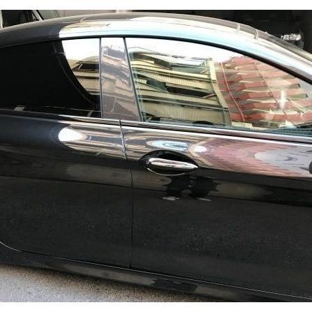 VW フォルクス ワーゲン ゴルフ5 3ドア ハッチバック用 リアルカーボン ピラーパネル 2点セット ピラーガーニッシュ センターピラー サイドピラー GOLF V 人気 |  | 07