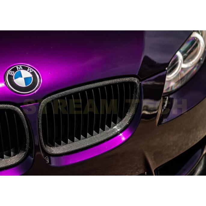 BMW E92 E93 3シリーズ 前期用 リアルカーボン キドニーグリル センターグリル フロントグリル ラジエターグリル バンパーグリル カーボングリル M3 人気商品 |  | 10