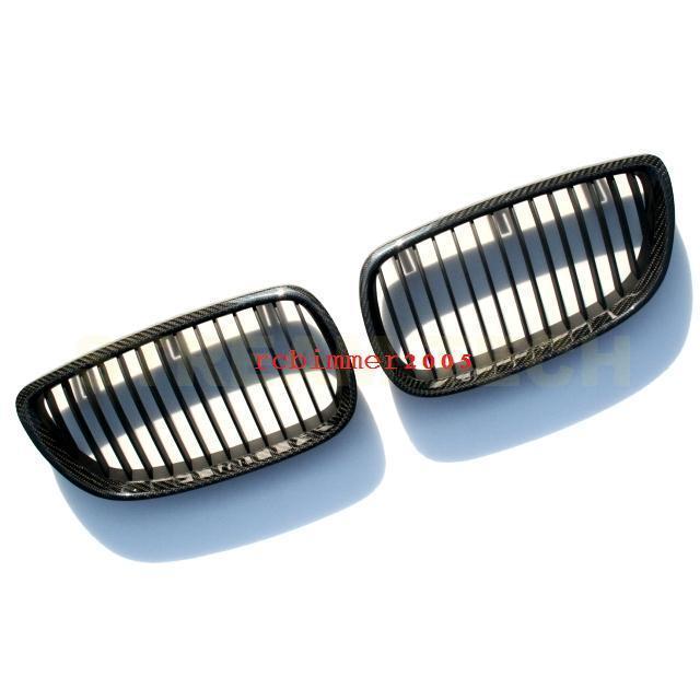 BMW E92 E93 3シリーズ 前期用 リアルカーボン キドニーグリル センターグリル フロントグリル ラジエターグリル バンパーグリル カーボングリル M3 人気商品 |  | 03