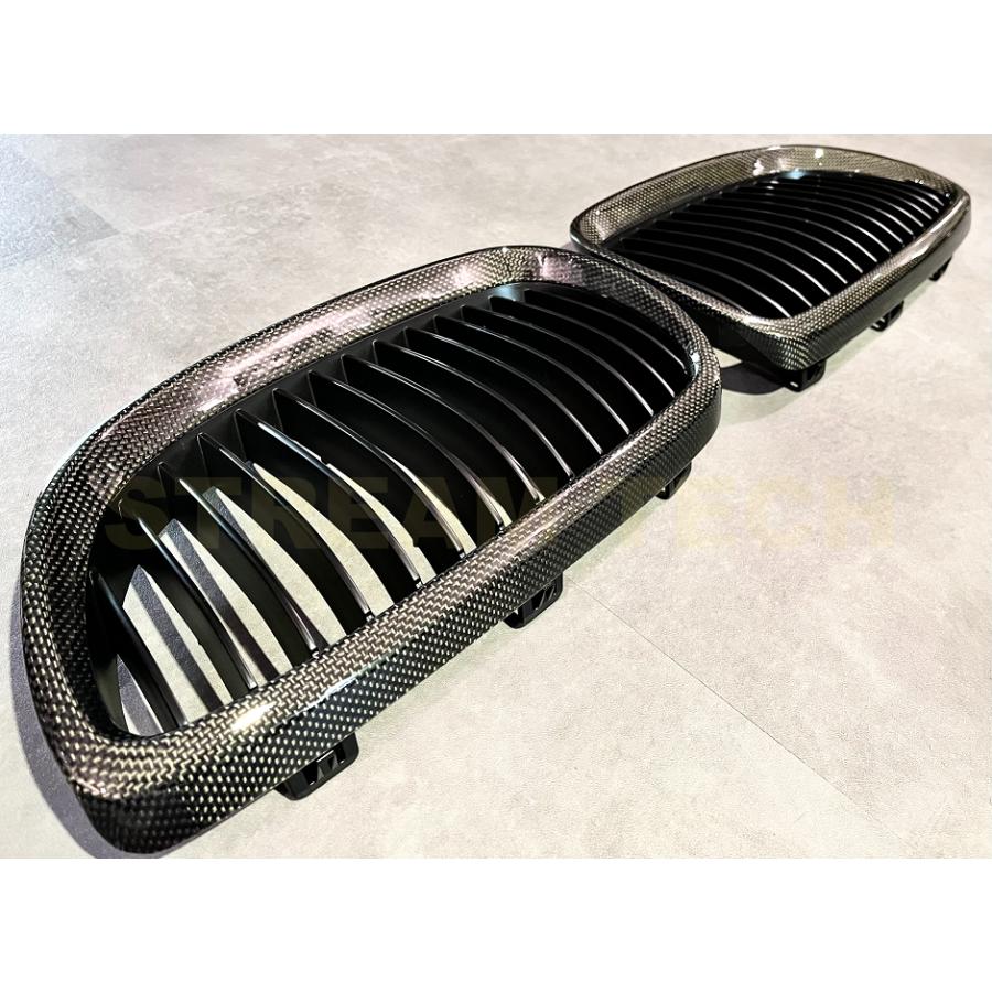 BMW E92 E93 3シリーズ 前期用 リアルカーボン キドニーグリル センターグリル フロントグリル ラジエターグリル バンパーグリル カーボングリル M3 人気商品 |  | 09