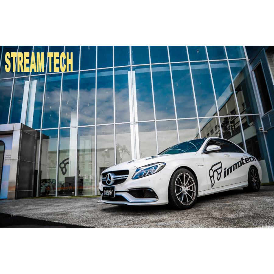 iPE イノテック BENZ W205 C205 C63 AMG用 ダウンパイプ ステンレス製 キャタライザー 触媒 メルセデス ベンツ Cクラス S205 C63 S |  | 04