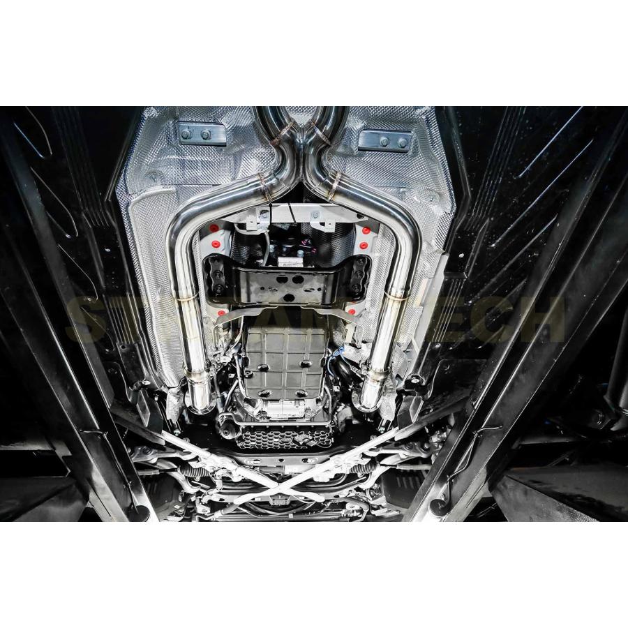 iPE イノテック BENZ W205 C205 C63 AMG用 可変バルブ マフラー ステンレス製 メルセデス ベンツ Cクラス S205 C63 S |  | 02