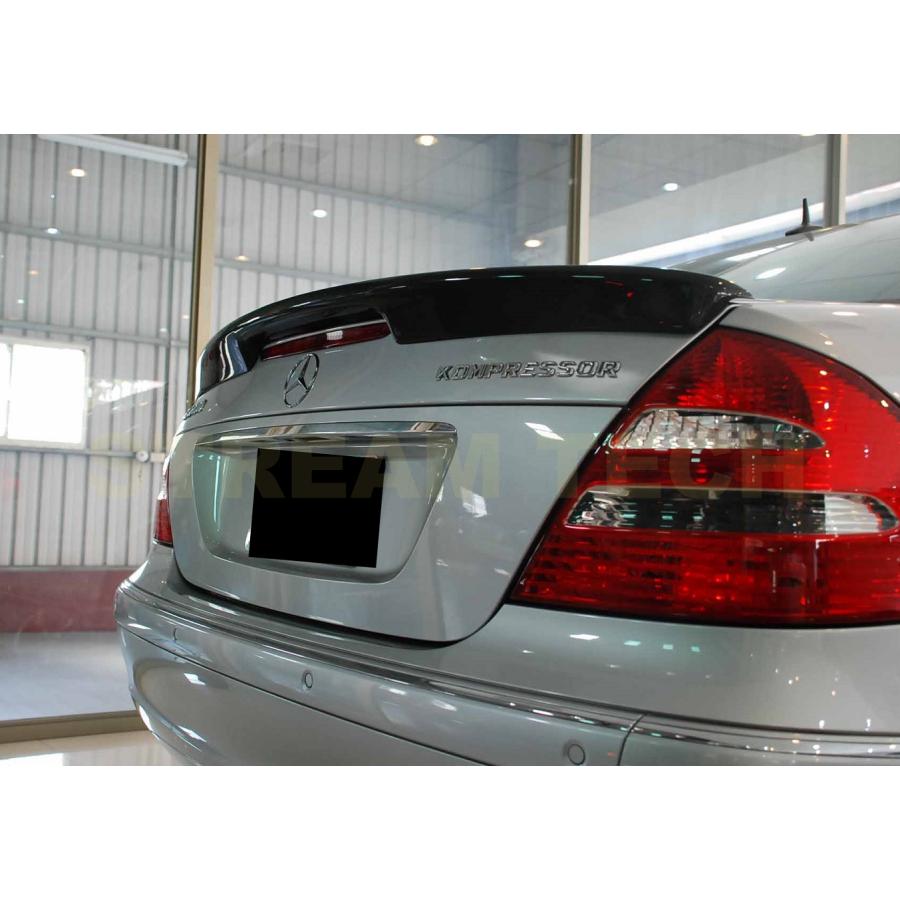 BENZ メルセデス ベンツ W211 Eクラス セダン用 CAタイプ カーボン トランクスポイラー リアスポイラー リアウイング カーボンスポイラー 綾織 E63 AMG T2 人気 |  | 01