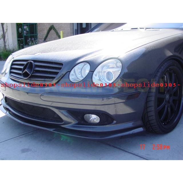 BENZ メルセデス ベンツ W215 C215 CL55 CL65 AMG用 カーボン フロントスポイラー リップスポイラー フロントリップ アンダーリップ バンパーリップ 綾織 人気 | 