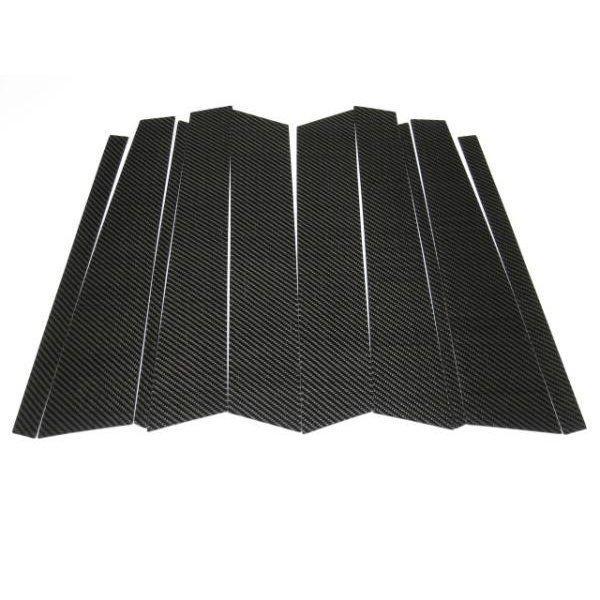 BMW E53 X5用 リアルカーボン ピラーパネル 10点セット ピラーガーニッシュ センターピラー サイドピラー ドアピラー カーボンピラー Bピラー 綾織 Xシリーズ |  | 03