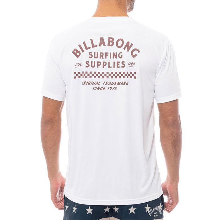 最新な ビラボン ラッシュガード Tシャツ メンズ 半袖 UVカット ポケット ホワイト BILLABONG BA011862 umb.digital
