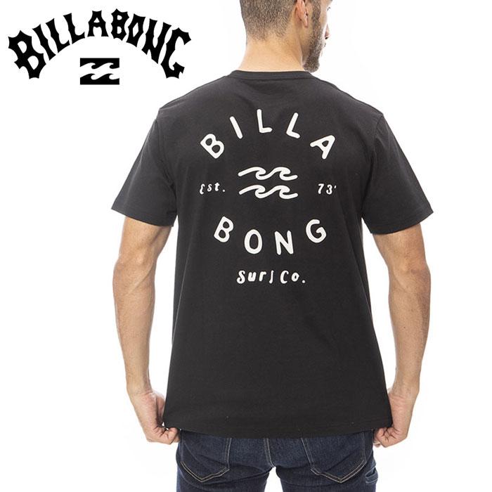 BILLABONG ビラボン Sサイズ ブラック 半袖 Tシャツ カラーロゴあり