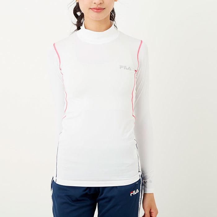 フィラ レディース 長袖 コンプレッションウェア ハイネック Uvカット インナー 吸汗速乾 ランキング総合1位 Fila
