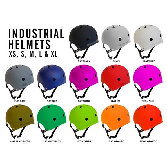 INDUSTRIAL(インダストリアル) ヘルメット (ネオングリーン)「子供〜大人サイズ」スケボー スノボー 自転車 プロテクター 国内正規品 即納|streetbros|02