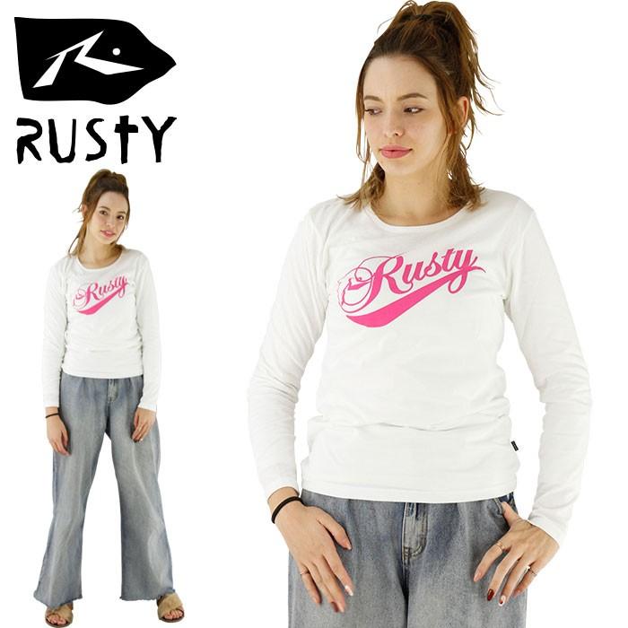 ラスティー レディース 白 ロンt 長袖 L S Rusty バックプリント サーフブランド ホワイト 秋冬物 Rusty d Wht シューズ ファッションstreet Bros 通販 Yahoo ショッピング