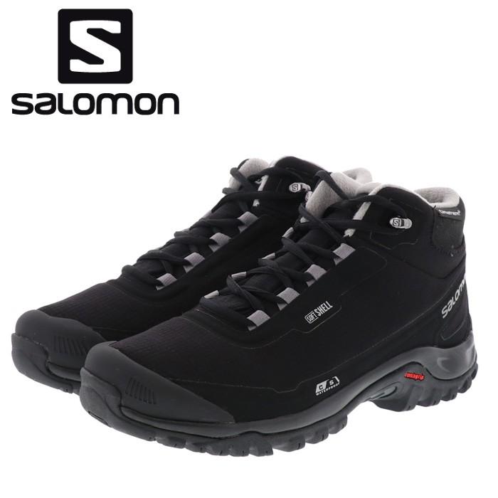 サロモン スノーシューズ 冬靴 シェルタークライマシールド ウォータープルーフ Salomon L Salomon L Blkblk シューズ ファッションstreet Bros 通販 Yahoo ショッピング