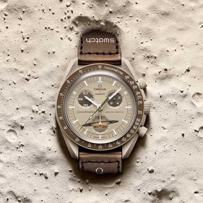 Swatch Omega Mission to Saturn スウォッチ × オメガ ミッション トゥ 