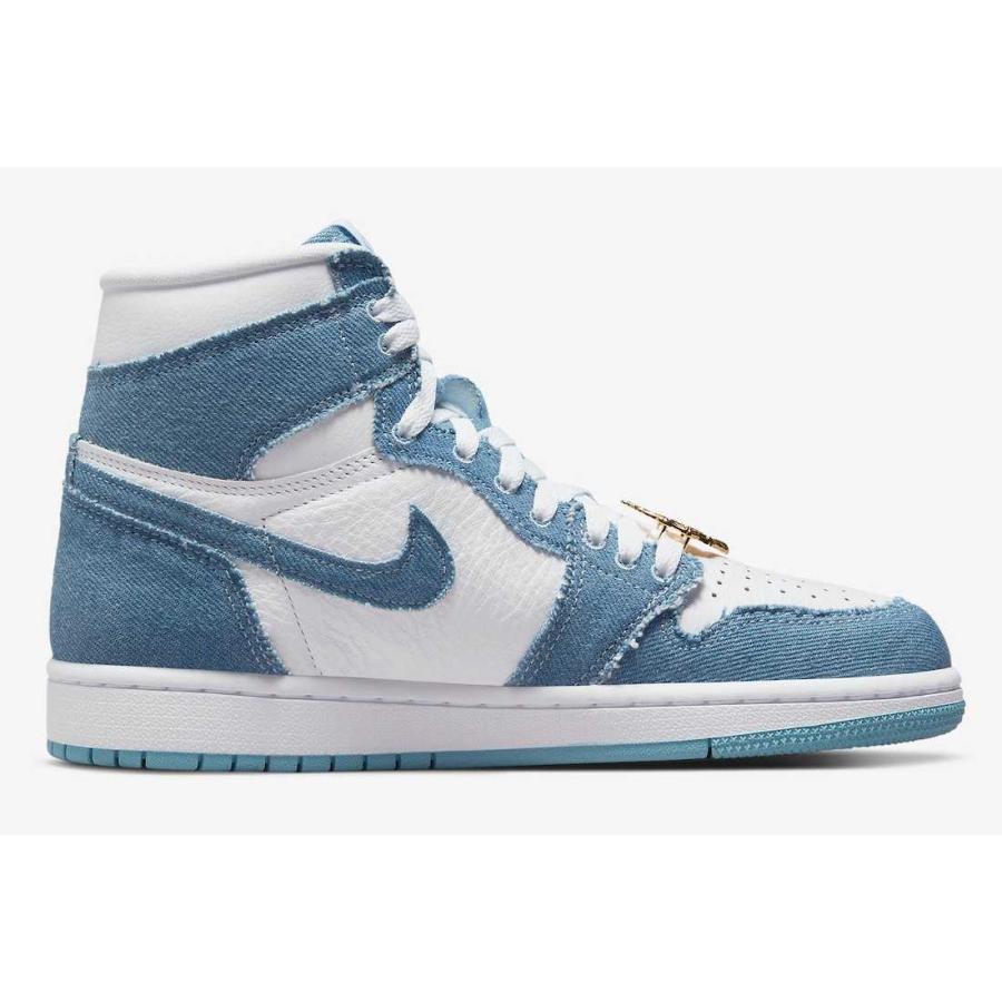 Nike WMNS Air Jordan 1 High OG  Denim ナイキ ウィメンズ エアジョーダン1 ハイ OG  デニム【中古】新古品 WMNS27.5cm｜streethomme｜02