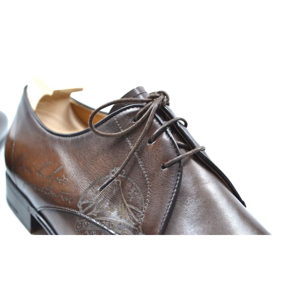 Berluti Cursive Galet Scritto Leather Derby ベルルッティカーシブ ガレ スクリット レザー