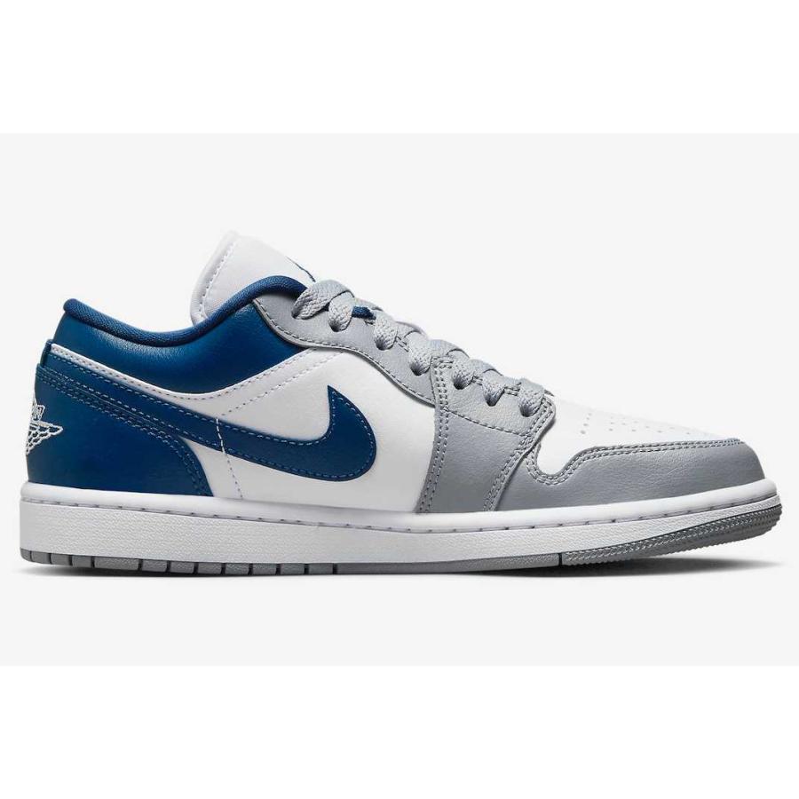 Nike WMNS Air Jordan 1 Low  Grey and Blue ナイキ ウィメンズ エアジョーダン1 ロー グレー アンド ブルー WMNS24.5cm｜streethomme｜02