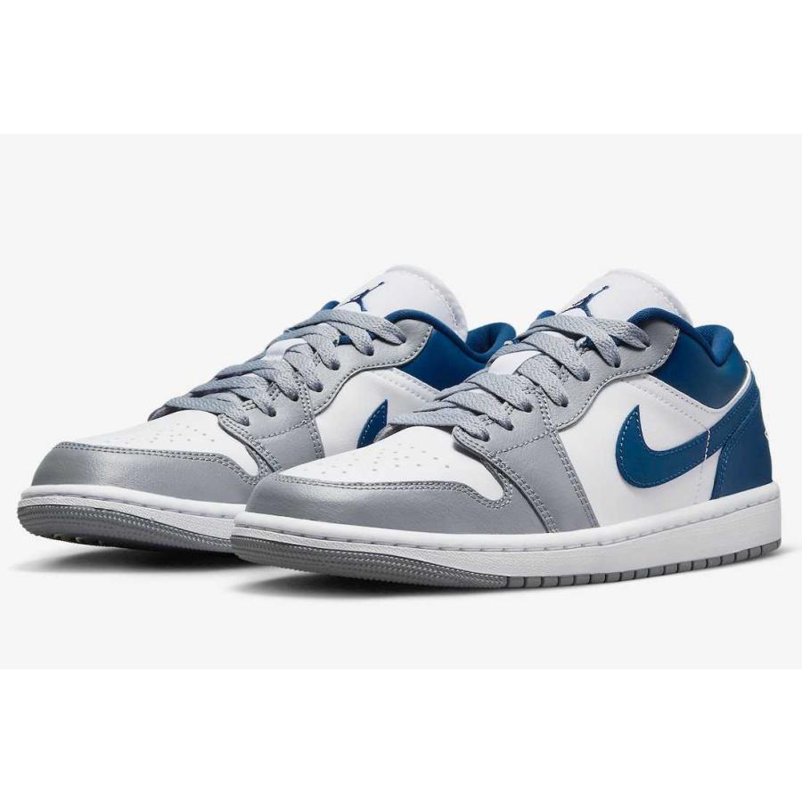 Nike WMNS Air Jordan 1 Low  Grey and Blue ナイキ ウィメンズ エアジョーダン1 ロー グレー アンド ブルー WMNS24.5cm｜streethomme｜04